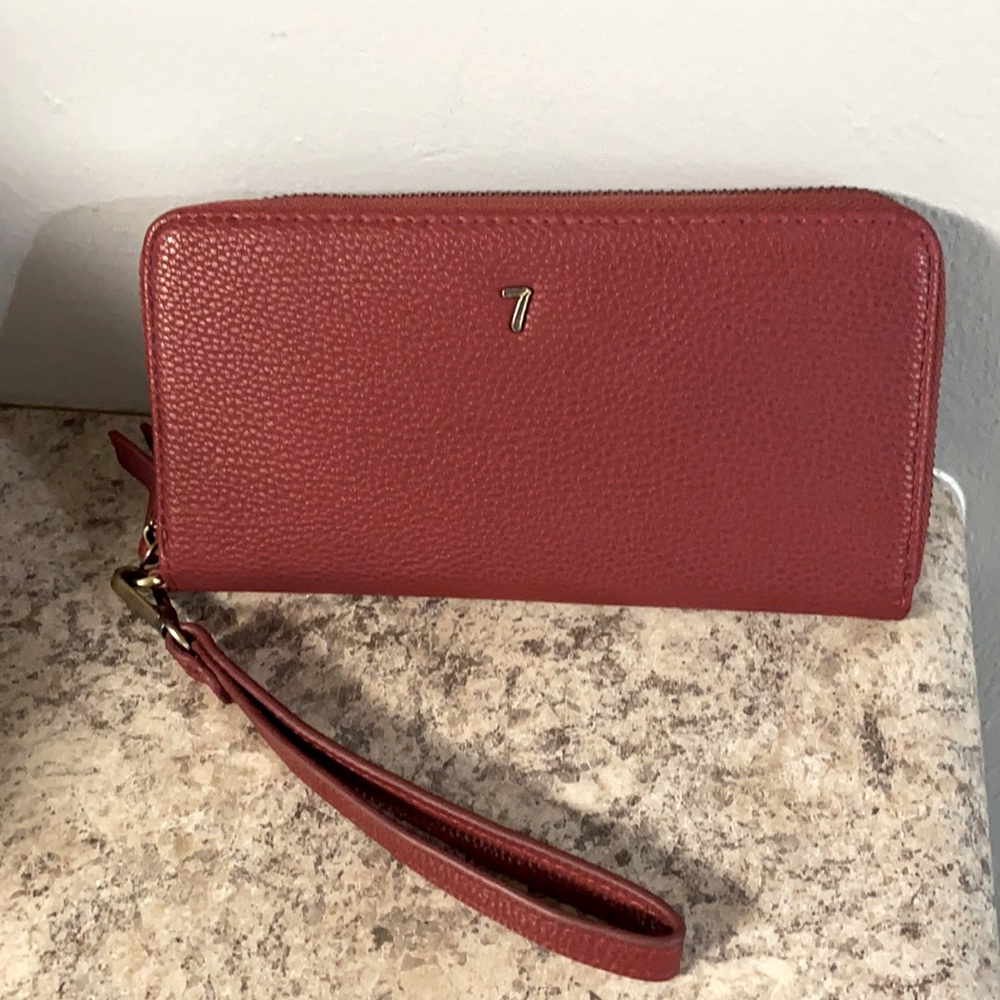 Nice Seven Days red wallet.